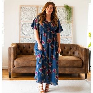 NWT WREN & IVORY maxi dress